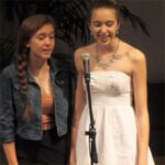 Singing Sisters at the school recital