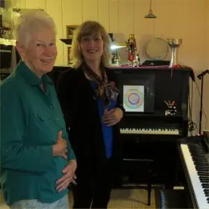 Adult vocal student at DenLee Music School